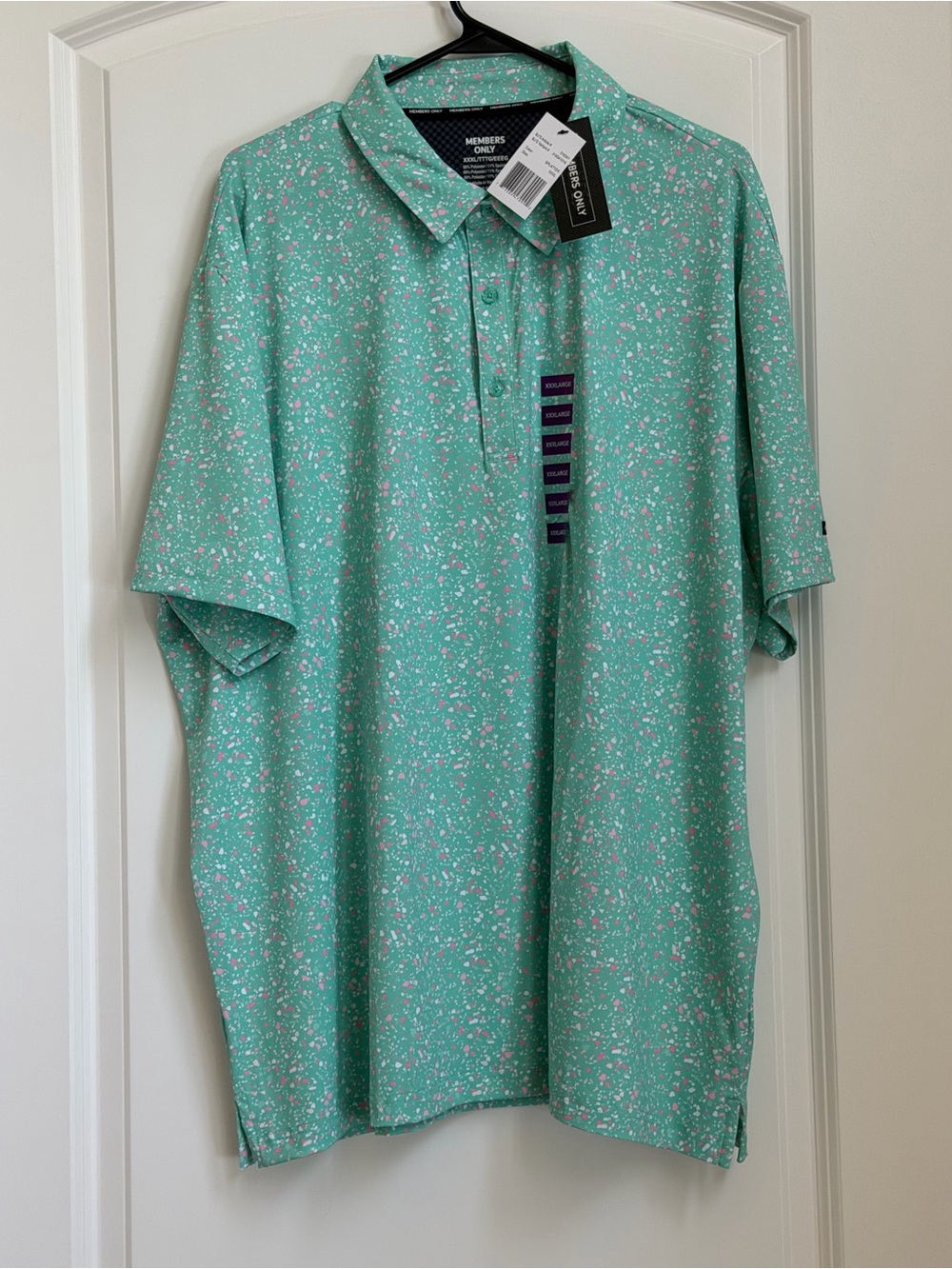 Members only polo- new with tags
